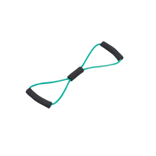 FNT10-5583 - Fabrication Enterprises - CanDo&reg; Tubing BowTie&trade; Exerciser - 22" - Green - Medium