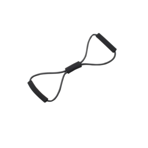 FNT10-5585 - Fabrication Enterprises - CanDo&reg; Tubing BowTie&trade; Exerciser - 22" - Black - x-Heavy