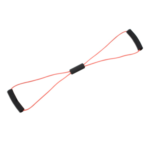 FNT10-5592 - Fabrication Enterprises - CanDo&reg; Tubing BowTie&trade; Exerciser - 30" - Red - Light