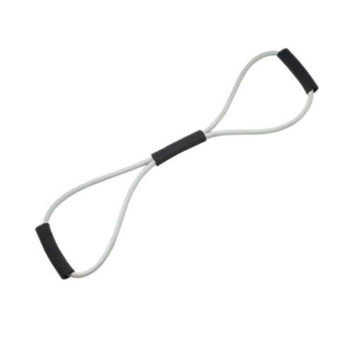 FNT10-5596 - Fabrication Enterprises - CanDo&reg; Tubing BowTie&trade; Exerciser - 30" - Silver - xx-Heavy