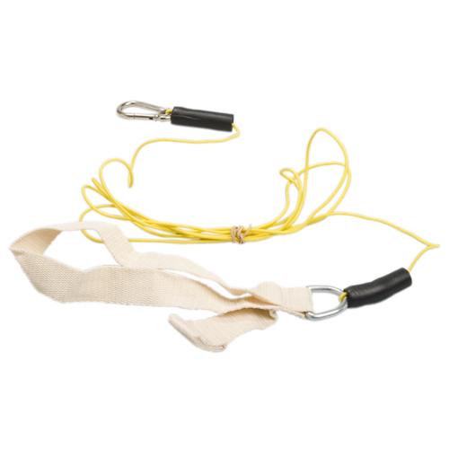 FNT10-5810 - Fabrication Enterprises - CanDo&reg; Exercise Bungee Cord with Attachments, 4', Tan - xx-Light