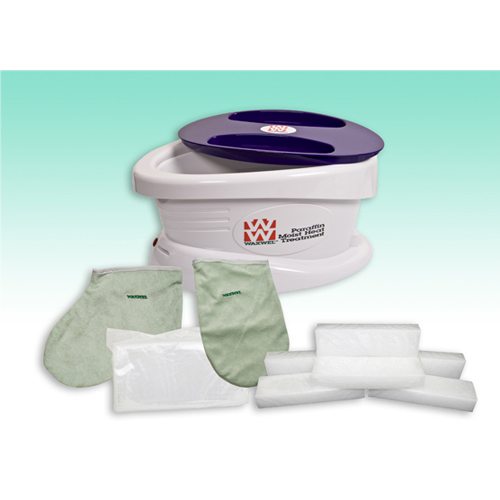 FNT11-1603 - Fabrication Enterprises - WaxWel&reg; Paraffin Bath - Standard Unit Includes: 100 Liners, 1 Mitt, 1 Bootie and 6 lb. Wintergreen Paraffin