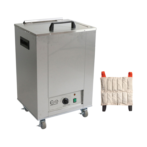 Relief Pak Heating Unit, 8-Pack Capacity, Mobile with (8) Standard Packs, 110V