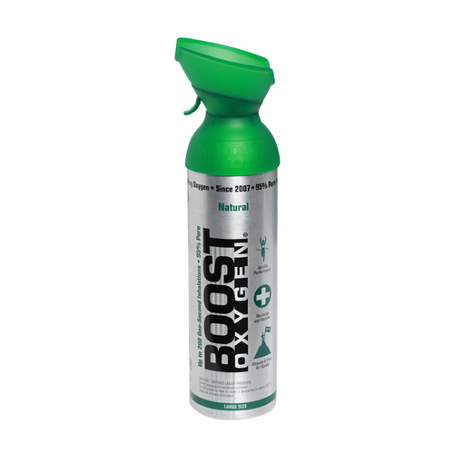 FNT11-2220-6 - Boost Oxygen - Boost Oxygen, Natural, Large (10-Liter), Case of 6