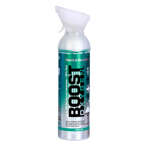 FNT11-2222-12 - Boost Oxygen - Boost Oxygen, Menthol-Eucalyptus, Large (10-Liter), Case of 12