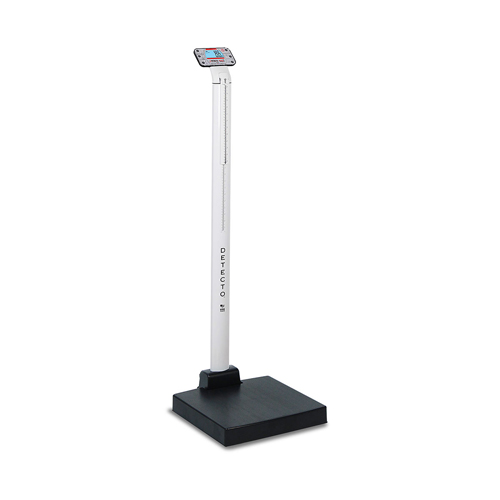 FNT12-1356 - Fabrication Enterprises - Detecto&reg; Apex&reg; Digital Clinical Scale w/Mechanical Height Rod (600 lb)