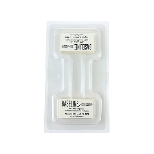 FNT12-1670-40 - Fabrication Enterprises - Baseline&reg; Tactile&trade; Monofilament - LEAP Program - Disposable - 5.07 - 10 Gram - 40-Pack