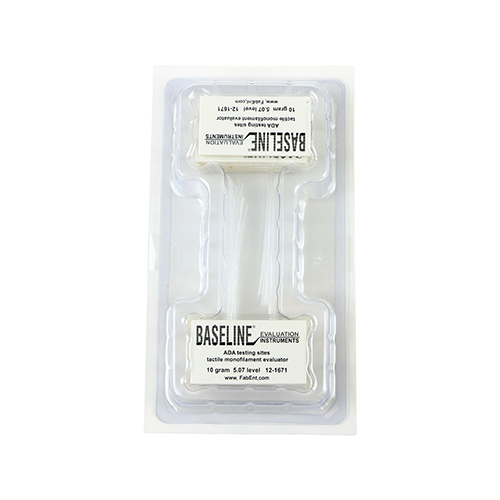 FNT12-1671-20 - Fabrication Enterprises - Baseline&reg; Tactile&trade; Monofilament - ADA Program - Disposable - 5.07 - 10 Gram - 20-Pack
