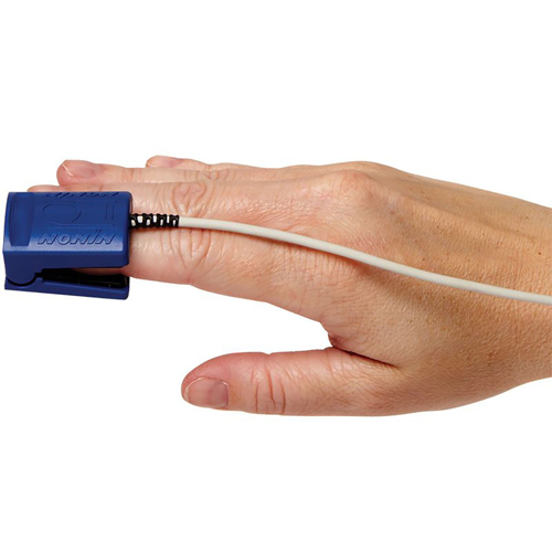 FNT12-1971 - Fabrication Enterprises - Nonin PureLight Reusable Pulseoximetry Sensor - Adult Fingerclip