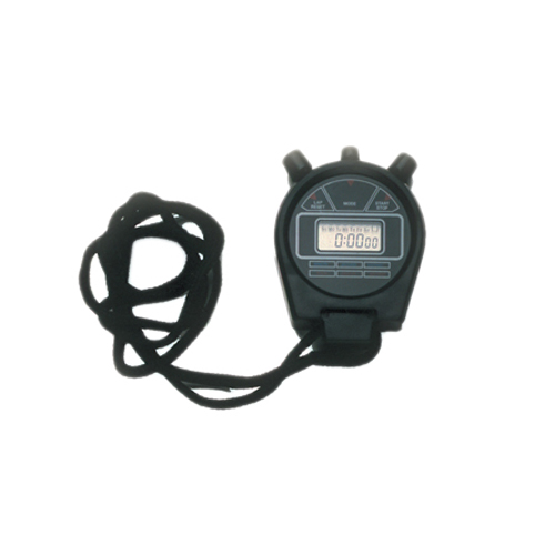FNT12-2100 - Fabrication Enterprises - Stop Watch - 25 Hour Combination Stop Watch / Clock