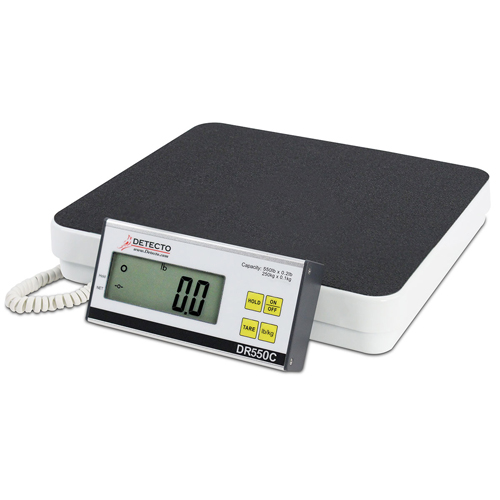 Detecto Solo Digital Clinical Physician Scale with Height Rod 550 lb x 0.2  lb