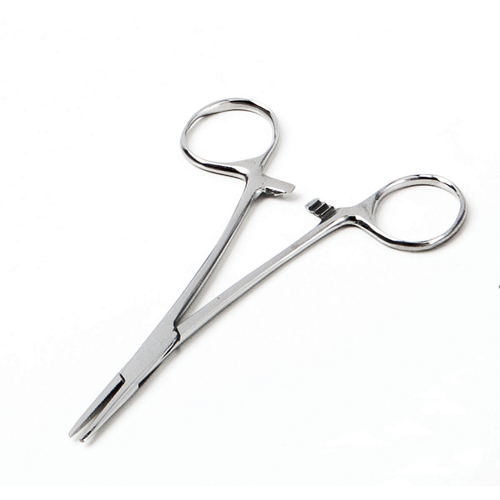 FNT12-5014 - Fabrication Enterprises - ADC Halstead Hemostatic Forceps, Straight, 5", Stainless