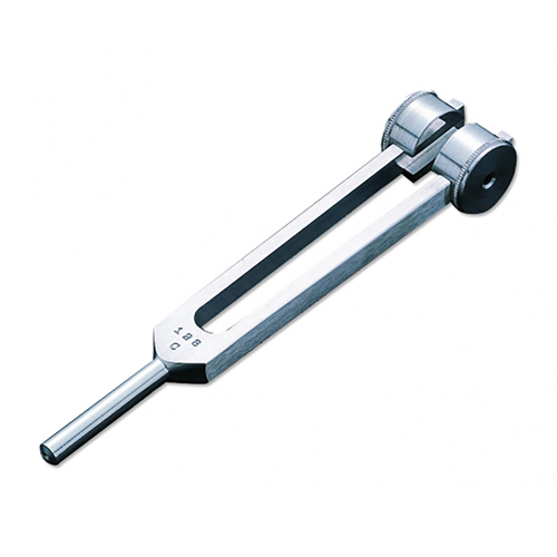 FNT12-5030 - Fabrication Enterprises - ADC Tuning Fork 4096 hz, Satin Aluminum
