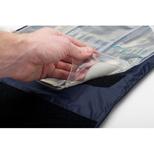 FNT13-2444 - Fabrication Enterprises - Squid Cold Compression Leg Wrap and Gel Pack, Large
