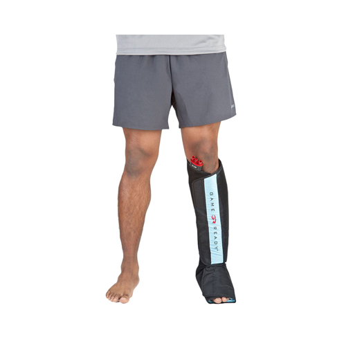 FNT13-2513 - Fabrication Enterprises - Game Ready&reg; Wrap - Lower Extremity - Half Leg Boot - Large