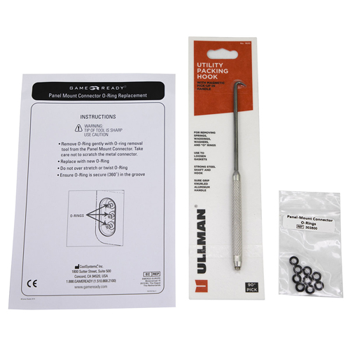 FNT13-2611 - Fabrication Enterprises - Game Ready&reg; Accessory - Panel Mount O-Ring Replacement Kit (Includes Tool & 9 O-Rings)