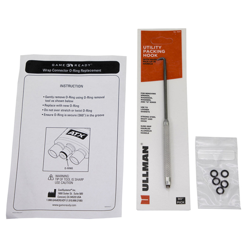 FNT13-2613 - Fabrication Enterprises - Game Ready GRPro 2.1 Accessory - Wrap O-Ring Replacement Kit (Includes Tool & 5 O-Rings)