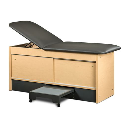 FNT15-4445 - Fabrication Enterprises - Clinton, Step-Up Table, 2-Section, 2 Sliding Doors, 72" x 30"