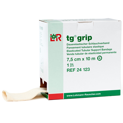 FNT24-4018-16 - Fabrication Enterprises - TG-Grip Elastic Tubular Support Band, Size D, 3 in x 11 yds (7.5 cm x 10 m), Case of 16