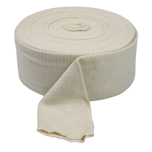 FNT24-4043 - Fabrication Enterprises - CanDo&reg; Cotton Tensitube - 3" width - 11 yard roll Size D - Natural/Beige