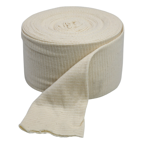 FNT24-4044 - Fabrication Enterprises - CanDo&reg; Cotton Tensitube - 3.5" width - 11 yard roll - Size E - Natural/Beige