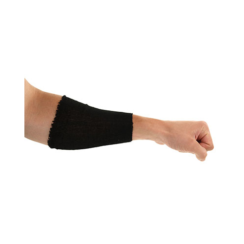 FNT24-4156 - Fabrication Enterprises - CanDo&reg; Black Polyester Stockinette - 2" x 25 yard