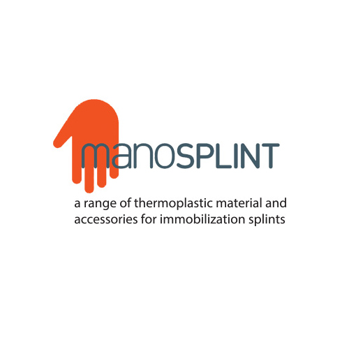 FNT24-5342-1 - Fabrication Enterprises - Manosplint&trade; Ohio F Perf 1/8" x 18" x 24" 5% Perf Blue/Grey Fabric, 1 Sheet