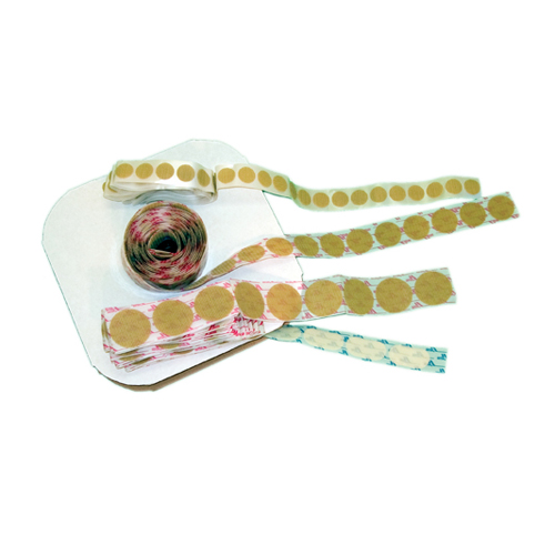 FNT24-7248 - Fabrication Enterprises - Self-Adhesive Tabs, Circular 1-7/8", 450/Roll Hook Tabs