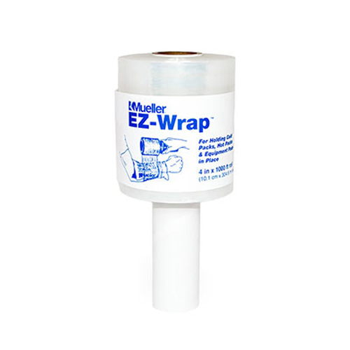 Mueller Ez-Wrap Plastic Wrap 4 inch x 1000 ft, 6 Rolls - Betty Mills