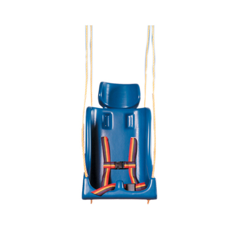 FNT30-1630 - Fabrication Enterprises - Full Support Swing Seat with Pommel, Small (Child), with Rope