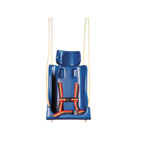 FNT30-1634 - Fabrication Enterprises - Full Support Swing Seat without Pommel, Small (Child), with Rope
