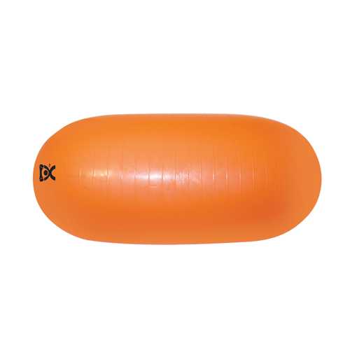 FNT30-1781 - Fabrication Enterprises - CanDo&reg; Inflatable Exercise Straight Roll - Orange - 20" Dia x 43" L (50 cm Dia x 100 cm L)