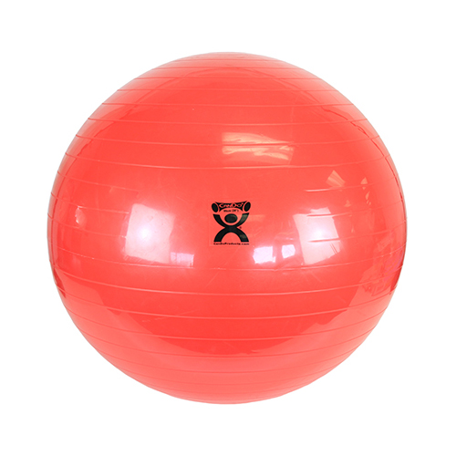 Inflatable store exercise ball