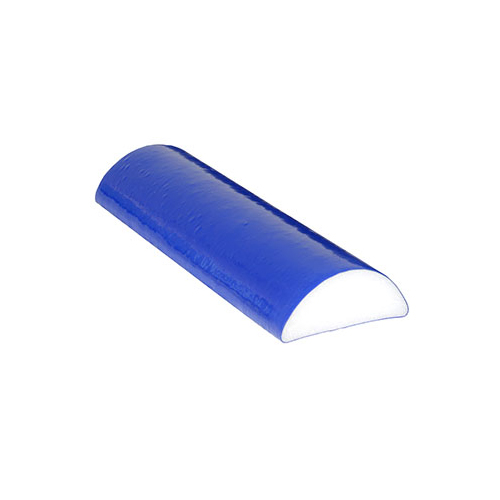 CanDo Foam Roller - PE foam, Blue TufCoat Finish - 4