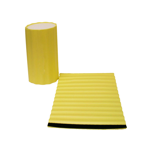 TheraBand foam roller wraps+, yellow TheraBand foam roller wraps+, yellow
