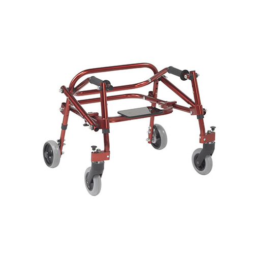 FNT31-3650R - Fabrication Enterprises - Nimbo Posterior Walker - Tyke, Red