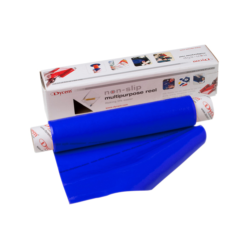 FNT50-1501B - Fabrication Enterprises - Dycem&reg; Non-Slip Material, Roll, 8" x 6-1/2 Foot, Blue