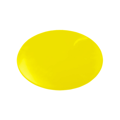 FNT50-1597Y - Fabrication Enterprises - Dycem&reg; Non-Slip Circular Pad, 8-1/2" Diameter, Yellow
