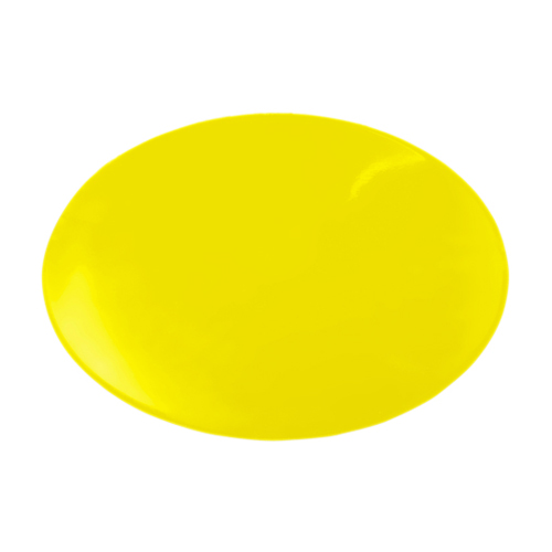 FNT50-1598Y - Fabrication Enterprises - Dycem&reg; Non-Slip Circular Pad, 10" Diameter, Yellow