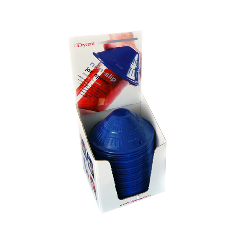 FNT50-1680B - Fabrication Enterprises - Dycem&reg; Retail Jar Opener Display, 25/Dispenser, Blue