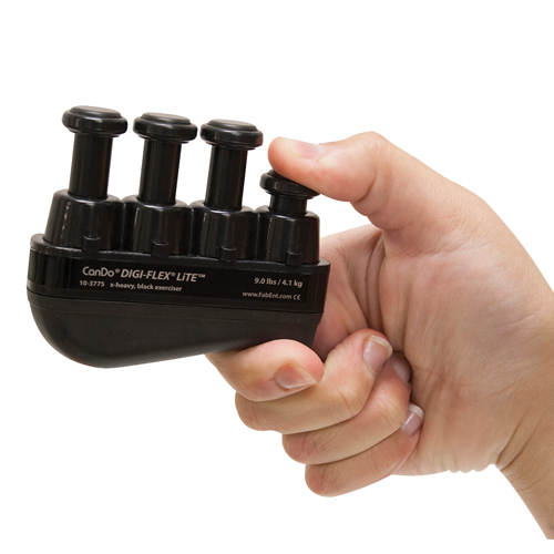FNT71-0085 - Fabrication Enterprises - Digi-Flex LITE&reg; - Black (x-heavy) (set of 10)