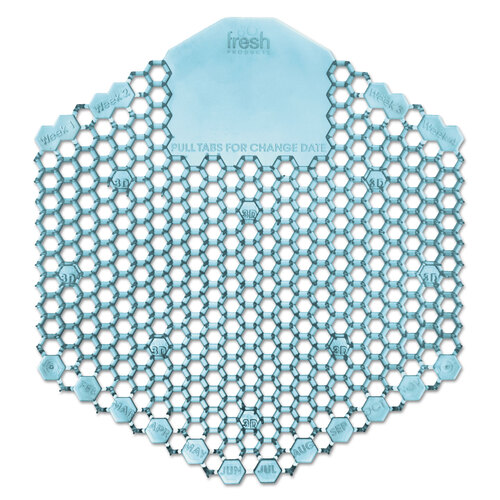 Wave 3D Urinal Deodorizer Screen, Ocean Mist Scent, Blue, 10/Box, 6 Boxes/Carton Wave 3D Urinal Deodorizer Screen, Ocean Mist Scent, Blue, 10/Box, 6 Boxes/Carton
