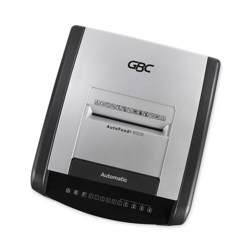 GBCWSM1757510 - Acco - AutoFeed+ 600X Super Cross-Cut Office Shredder, 600 Auto/15 Manual Sheet Capacity