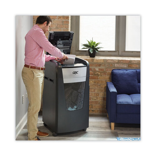 GBCWSM1757510 - Acco - AutoFeed+ 600X Super Cross-Cut Office Shredder, 600 Auto/15 Manual Sheet Capacity