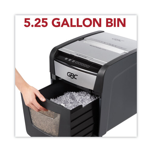 GBCWSM1757601 - Acco - GBC&reg; AutoFeed+ 60X Super Cross-Cut Home Shredder, 60 Auto/6 Manual Sheet Capacity