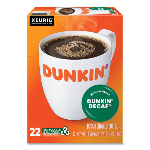 GMT1269 - Keurig - K-Cup Pods, Dunkin&#39; Decaf, 22/Box