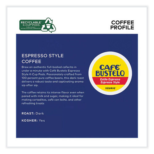 GMT5000346117 - Keurig - Espresso Style K-Cups, 48/Box