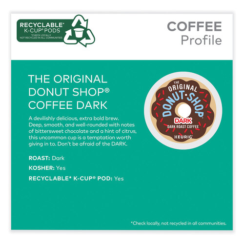 GMT5000355634 - Keurig - DARK K-Cups, Regular Extra Bold, 48/Box