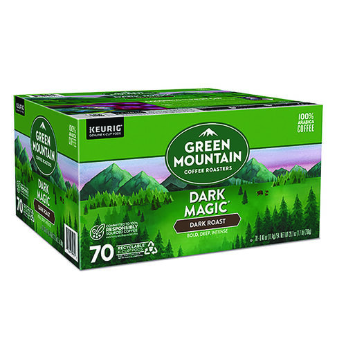 GMT5000373740 - Keurig - Dark Magic Extra Bold Coffee K-Cups, Regular, 70/Box