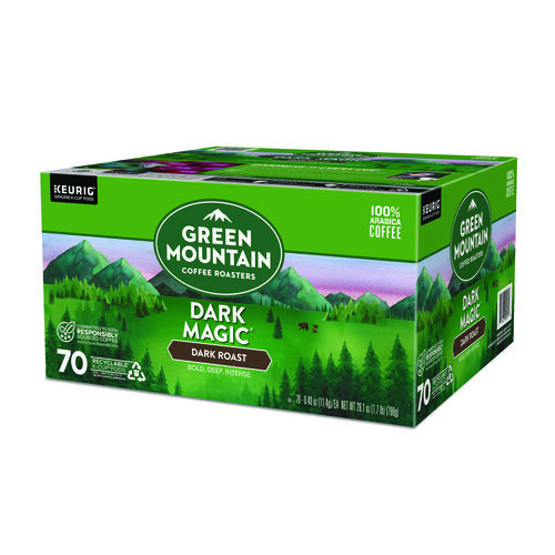 GMT5000373740 - Keurig - Dark Magic Extra Bold Coffee K-Cups, Regular, 70/Box